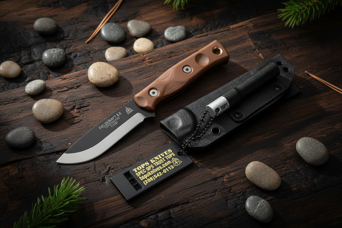 TOPS Knives Fieldcraft 3.5 Review: The Ultimate Survival Fixed Blade with Firesteel?