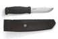 Mora Garberg in a leather sheath with a blackened carbon steel #13100