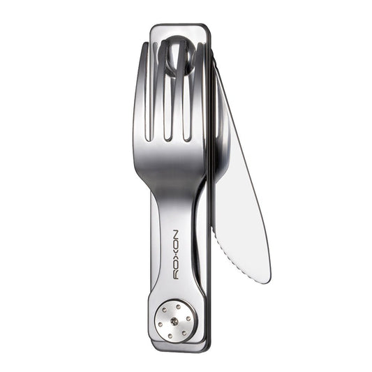 2-in-1 Folding Cutlery Set Knife & Fork