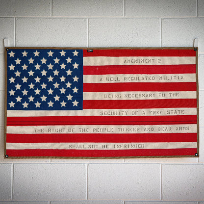 American Flag - Fire Hose - Second Amendment