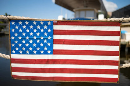 American Flag - Rubber Fire Hose - Waterproof