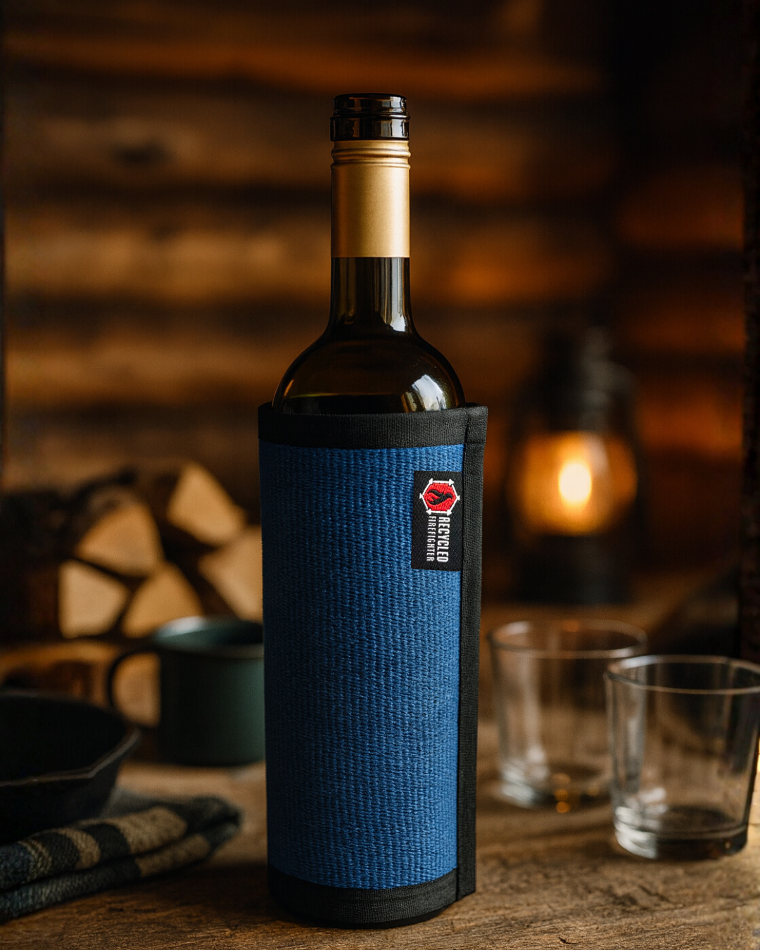 Firehose Wine Bottle Cover