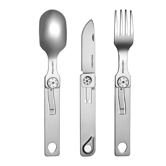 3-in-1 Folding Cutlery Travel Set