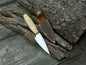 Hand-Forged Bushcraft Knife, 10 cm (3.94 inches)