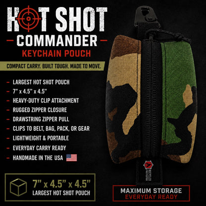Hot Shot - Commander - Keychain Pouch