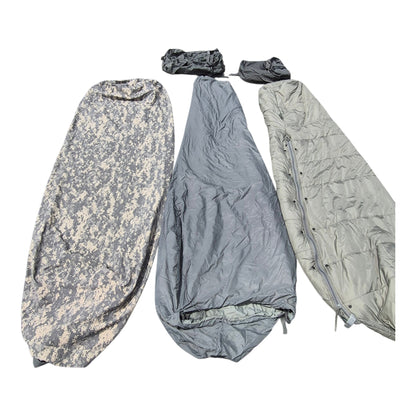 USGI ACU Sleep System 5 Piece Used Complete (stuff sack, Bivy Cover and sleeping bag)